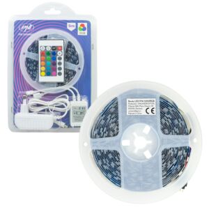 PNI 5050RGB LED trak z daljinskim upravljalnikom