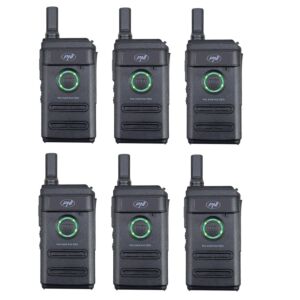 Komplet 6 prenosnih radijskih postaj PNI PMR R10 PRO, 446MHz, 0,5W, 16 programabilnih kanalov, 16 PMR in 50 CTCSS ter 104 DCS tonov