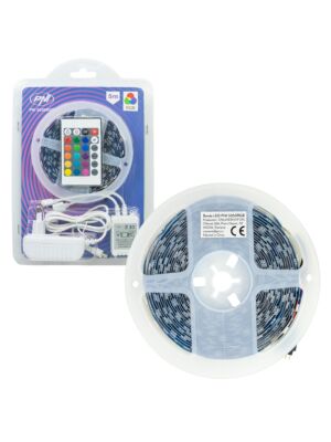 PNI 5050RGB LED trak z daljinskim upravljalnikom