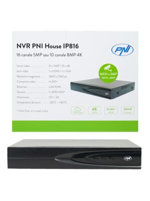 NVR PNI House IP816 s 16 kanali