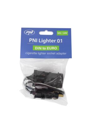 DIN adapter na vtičnico vžigalnika EURO PNI Lighter 01 s podaljškom