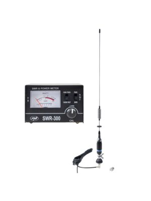 CB antena PNI S75 in reflektometer za merjenje SWR